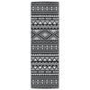 Vidaxl Extérieur Rug 80x250 cm Polypropène noir