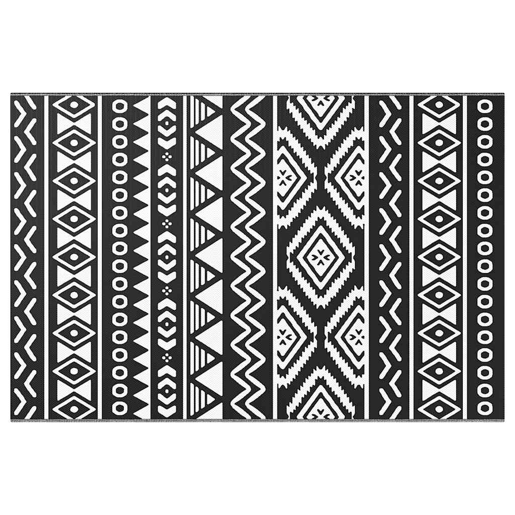 Vidaxl RAGN EXTÉRIEUR 120x180 cm Black en polypropène