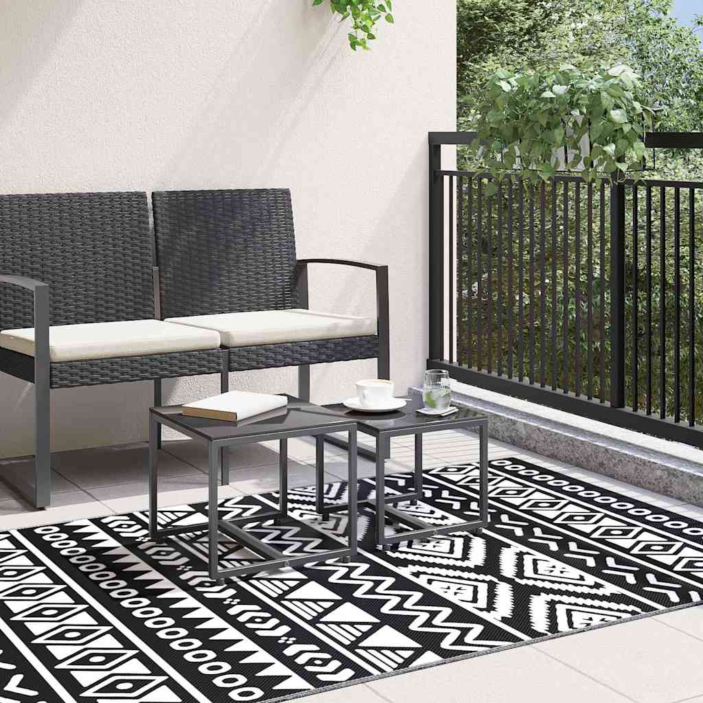 Vidaxl RAGN EXTÉRIEUR 120x180 cm Black en polypropène