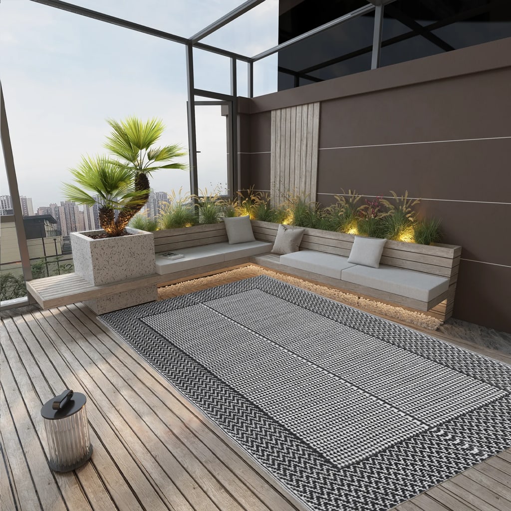 Vidaxl RAGN EXTÉRIEUR 140x200 cm en polypropène noir