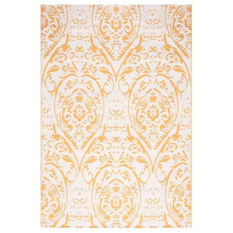 Vidaxl Extérieur Rapis 140x200 cm Polypropène Jaune