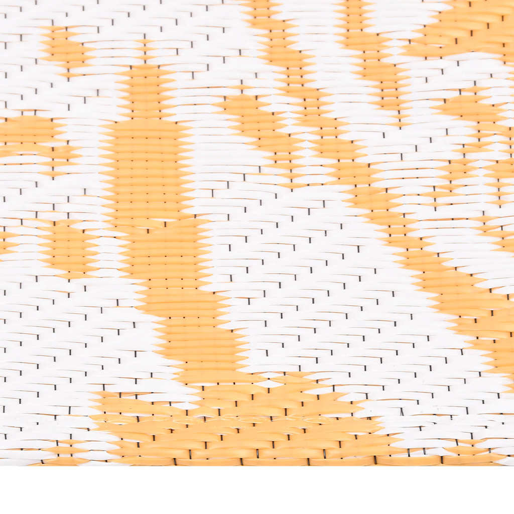 Vidaxl Extérieur Rapis 140x200 cm Polypropène Jaune