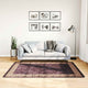 Vidaxl tapis lavable antidérapant 120x180 cm noir et or de couleur