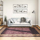 Vidaxl tapis lavable antidérapant 160x230 cm noir et or de couleur
