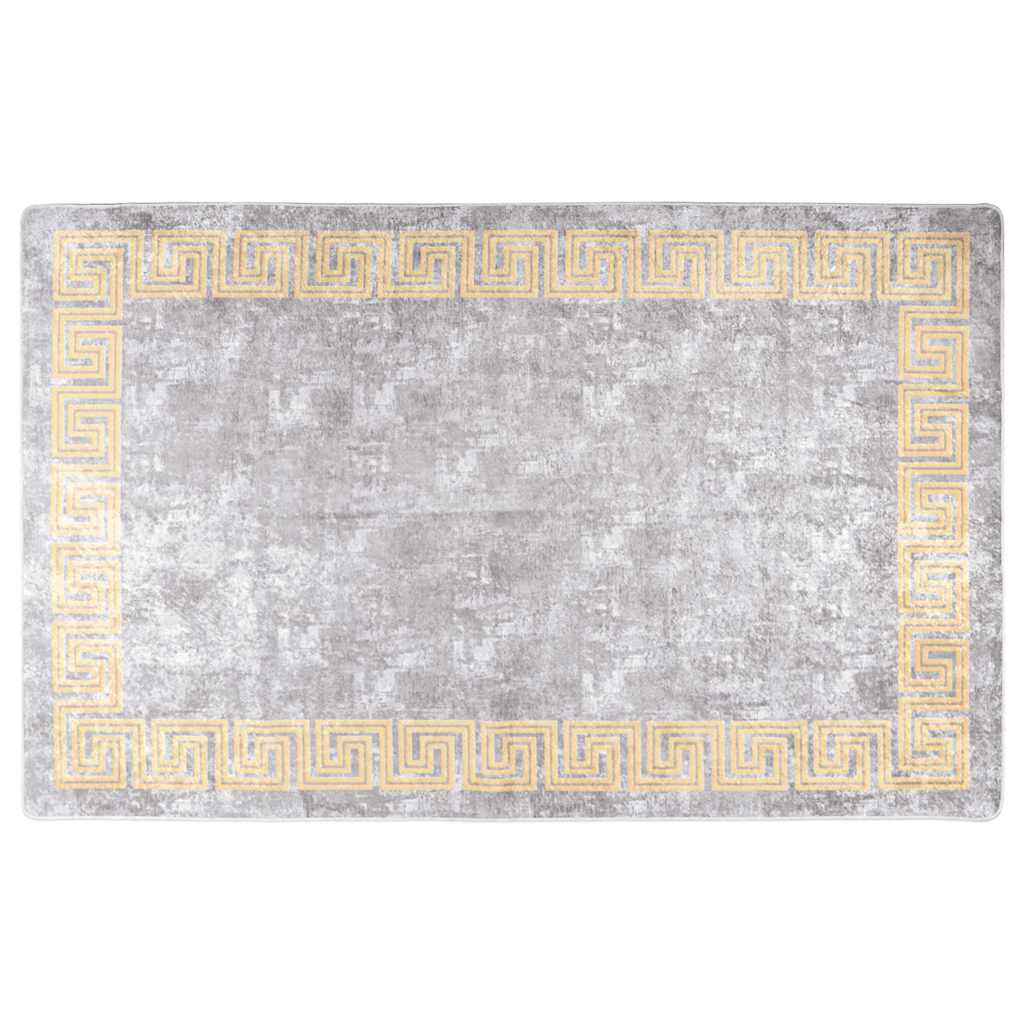 Tapis vidaxl Wasable Anti-Slip 80x150 cm Gray