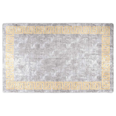 Tapis vidaxl Wasable Anti-Slip 80x150 cm Gray