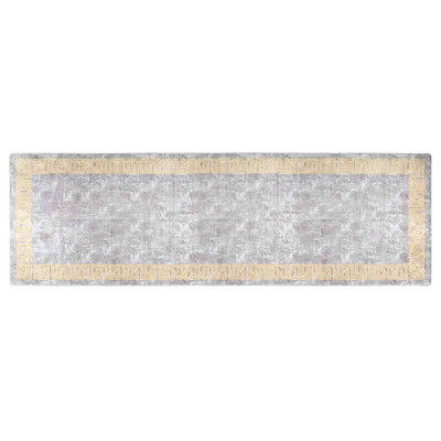 Tapis vidaxl Wasable Anti-Slip 80x300 cm Gray