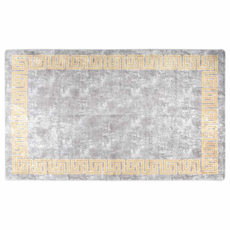 Tapis Vidaxl Wasable Anti-Slip 120x180 cm Gray