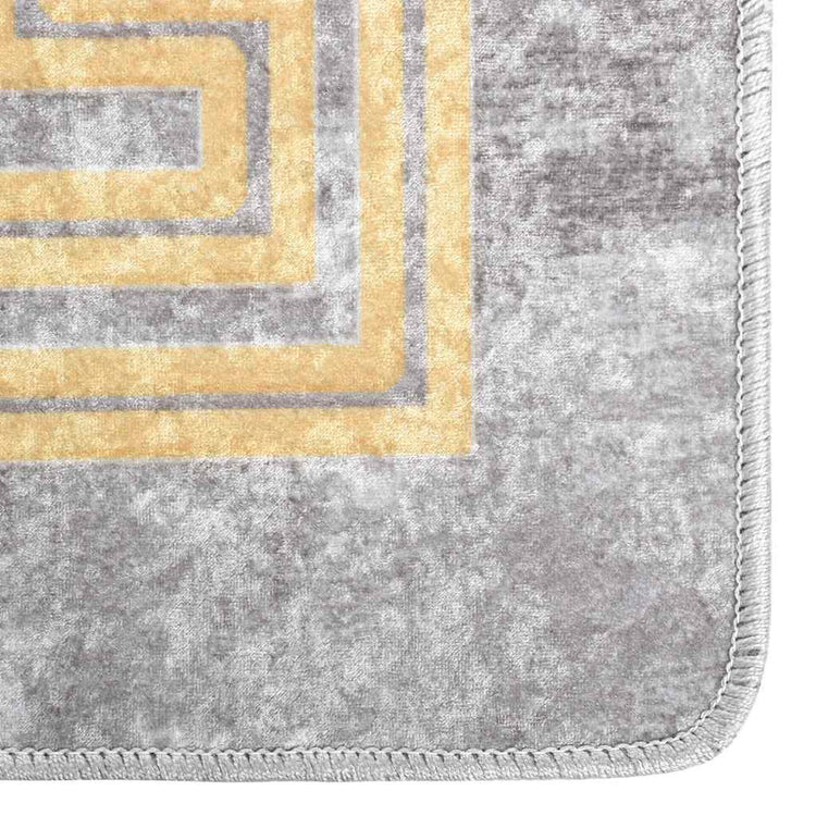 Tapis vidaxl Anti-slip lavable 160x230 cm gris
