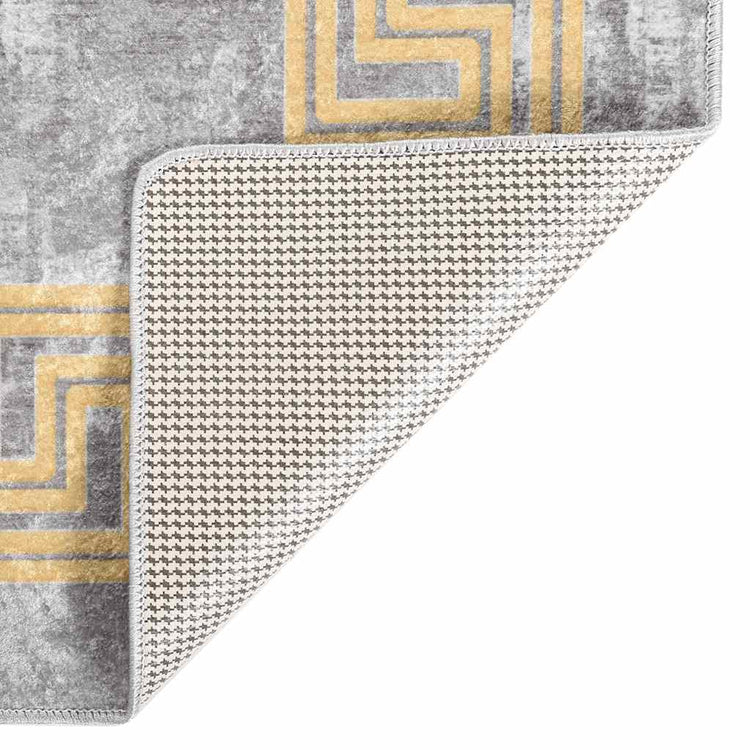 Tapis vidaxl Anti-slip lavable 160x230 cm gris