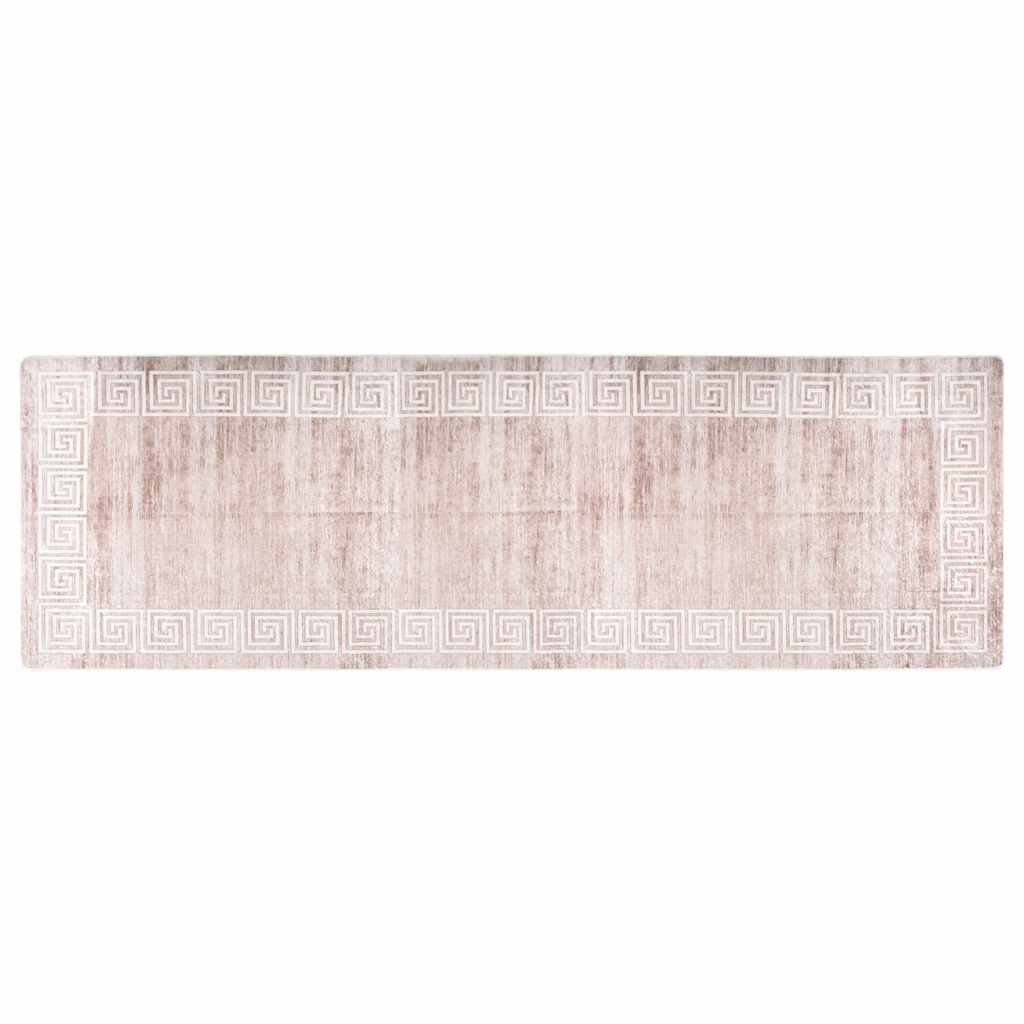Tapis vidaxl Anti-slip 80x300 cm beige