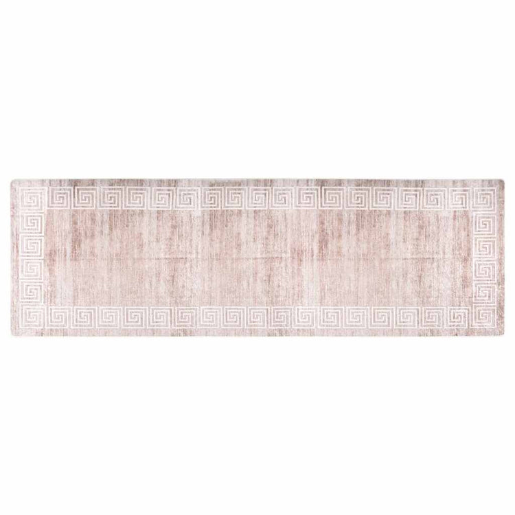 Tapis vidaxl Anti-slip 80x300 cm beige