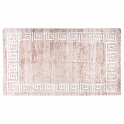 Tapis vidaxl Anti-slip lavable 190x300 cm beige