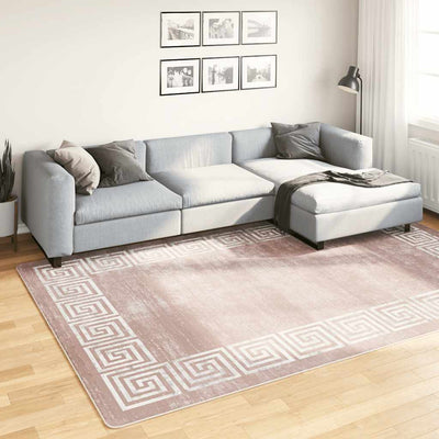 Tapis vidaxl Anti-slip lavable 190x300 cm beige