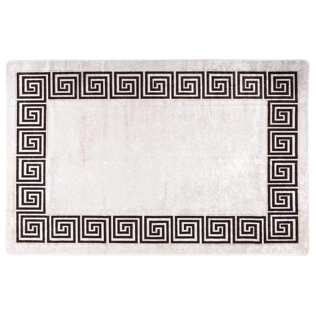 Tapis vidaxl Anti-slip 80x150 cm beige clair