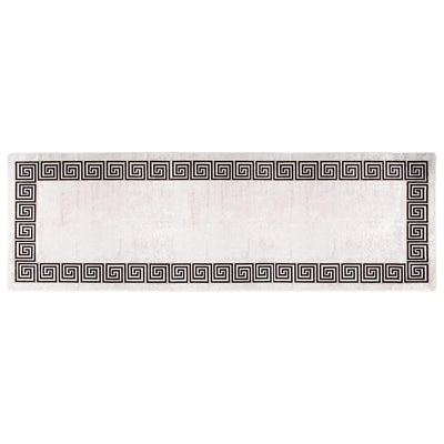 Tapis vidaxl Anti-slip 80x300 cm beige clair