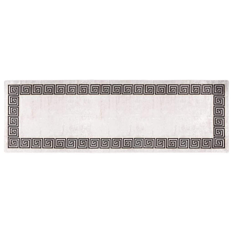 Tapis vidaxl Anti-slip 80x300 cm beige clair