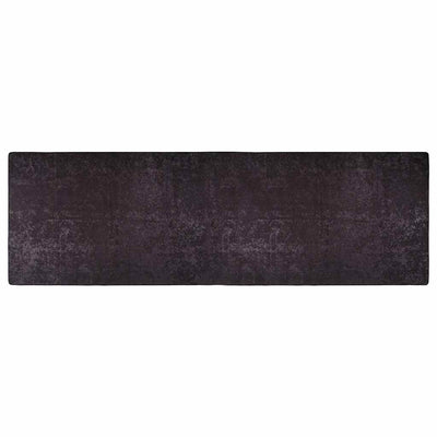 Vidaxl tapis lavable antidérapant 80x300 cm de couleur anthracite