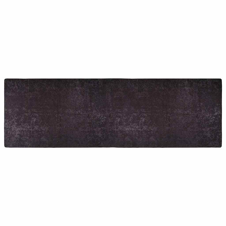 Vidaxl tapis lavable antidérapant 80x300 cm de couleur anthracite