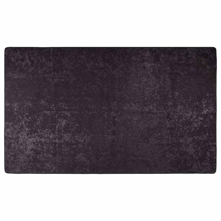 Tapis vidaxl Anti-slip lavable 120x180 cm de couleur anthracite