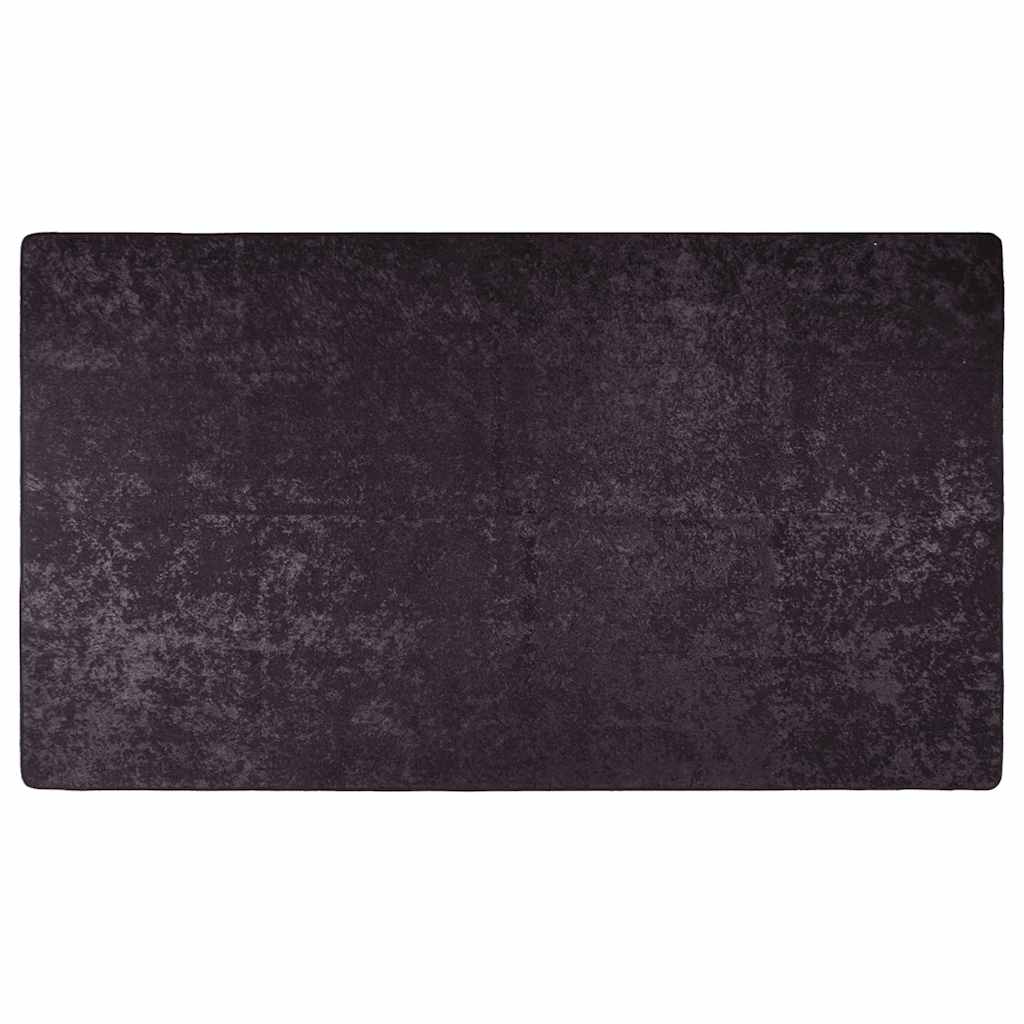 Tapis vidaxl Anti-slip lavable 190x300 cm de couleur anthracite