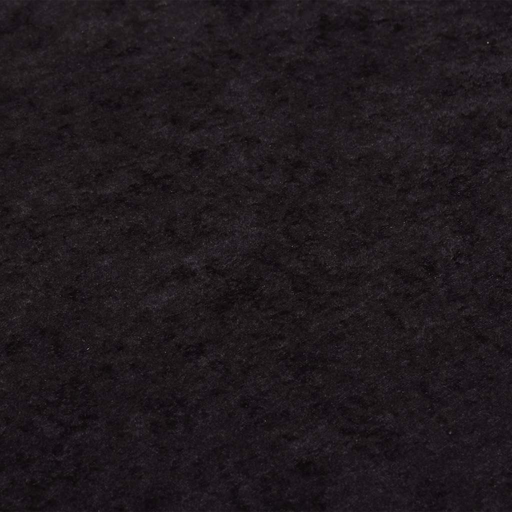 Tapis vidaxl Anti-slip lavable Ø120 cm de couleur anthracite