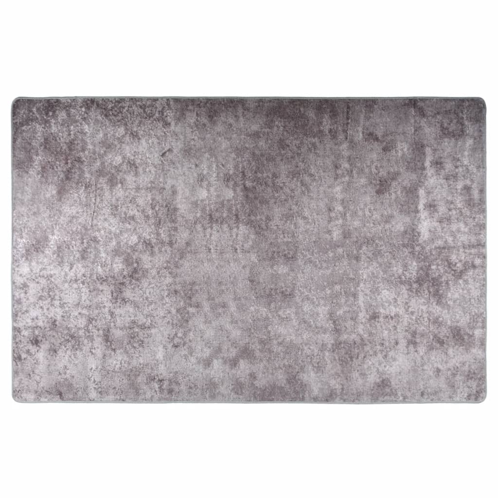 Tapis vidaxl Anti-slip 80x150 cm gris