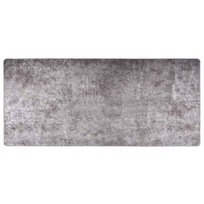 Tapis vidaxl Wasable Anti-Slip 80x300 cm Gray