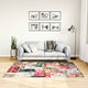 Vidaxl tapis lavable Anti-slip patchwork 120x180 cm multicolore