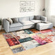 Vidaxl tapis lavable Anti-slip patchwork 190x300 cm multicolore