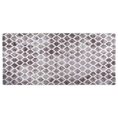 Vidaxl tapis lavable anti-glip 80x300 cm multicolore