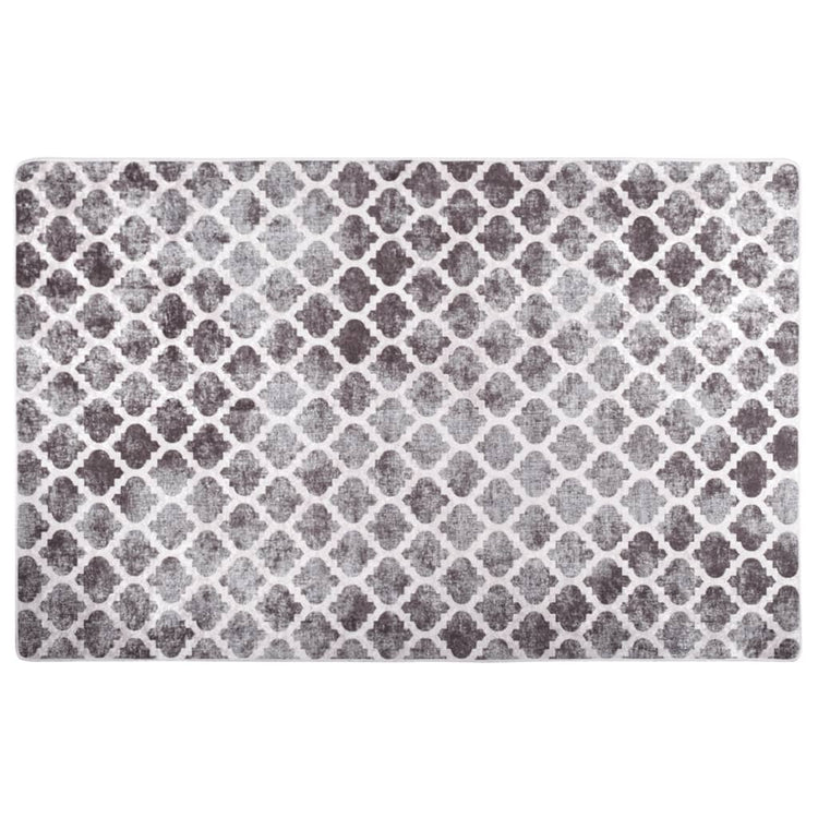 Vidaxl tapis lavable anti-glip 160x230 cm multicolore