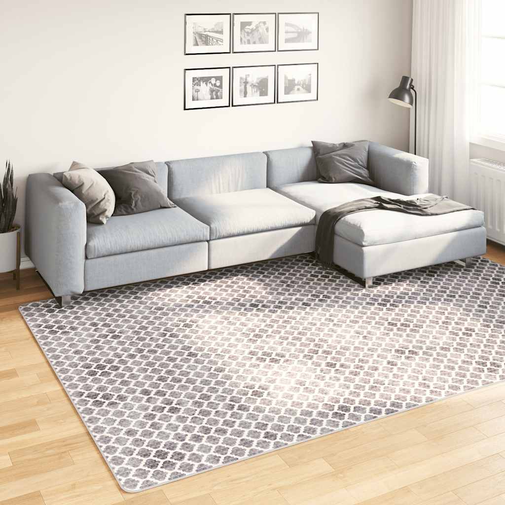 Vidaxl tapis lavable antidérapant 190x300 cm multicolore