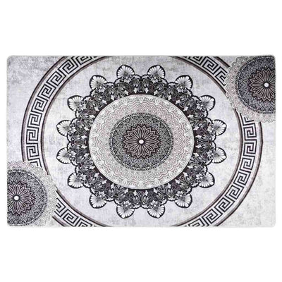 Vidaxl tapis lavable anti-glip 80x150 cm multicolore