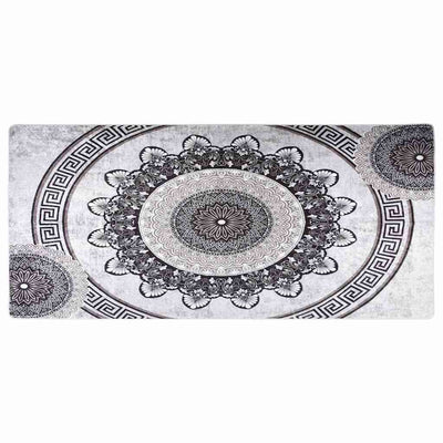 Vidaxl tapis lavable anti-glip 80x300 cm multicolore
