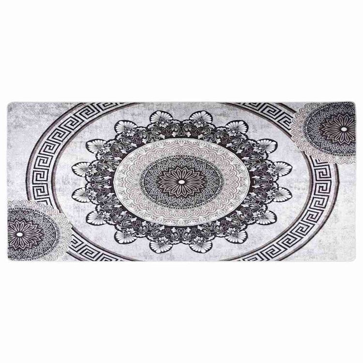 Vidaxl tapis lavable anti-glip 80x300 cm multicolore