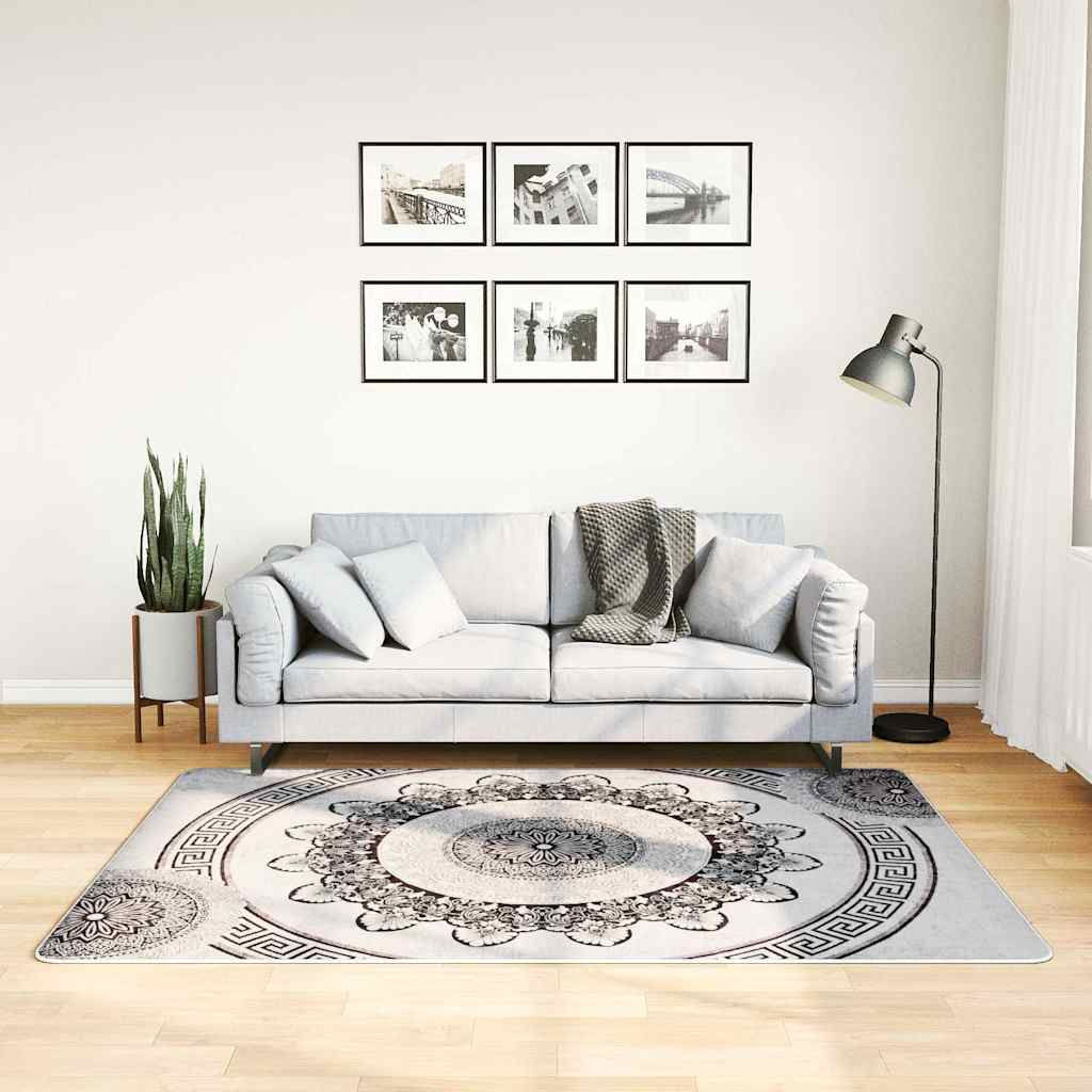 Vidaxl tapis lavable antidérapant 120x180 cm multicolore