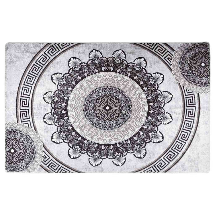 Vidaxl tapis lavable anti-glip 160x230 cm multicolore