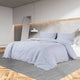 Vidaxl DUVET ROVELAGE Set Lightweight 200x220 cm Microfiber Grey