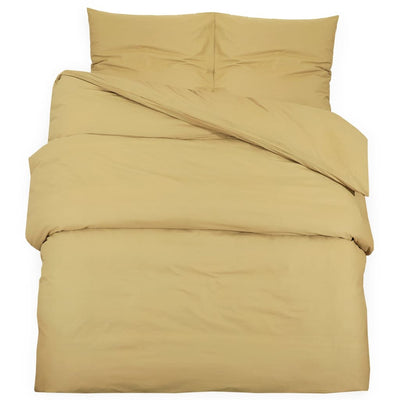 Vidaxx parure de couette légère 240x220 cm microfibre taupe