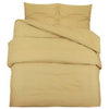 Vidaxx parure de couette légère 155x220 cm microfibre taupe