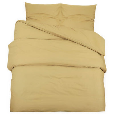 Vidaxx parure de couette légère 200x220 cm microfibre taupe