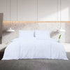 Vidaxl Crossing Crossing Set Lightweight 220x240 cm Microfibre blanc