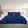 Vidaxx parure de couette 200x220 cm coton bleu marine