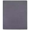 Vidaxl Fiches ajustées 2 ST Jersey 160x200 cm Coton Anthracite -Colored