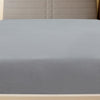 Vidaxl Fiches ajustées 2 ST Jersey 90x200 cm Coton Gray