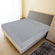 Vidaxl Maillot de feuille ajusté 180x200 cm Gris coton