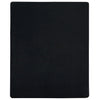 Vidaxl Maillot de feuille ajusté 100x200 cm Coton noir