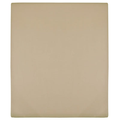 Vidaxl Fitted Sheet Jersey 90x200 cm Coton Taupe