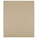 Vidaxl Fitted Sheet Jersey 140x200 cm Coton Taupe